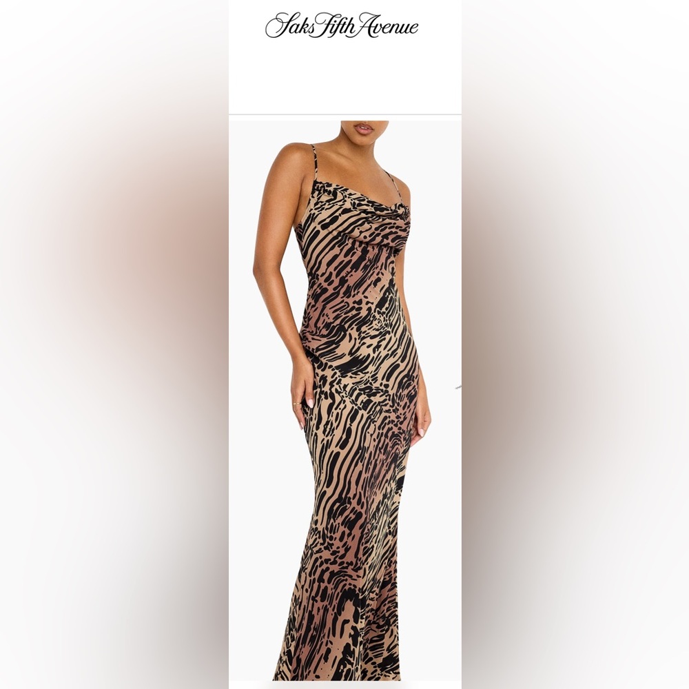 Animal Print Maxi Dress. Worn only once! 😊
